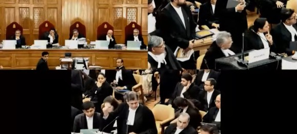 Supreme Court of India's live hearing