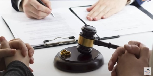 Image showing divorce papers